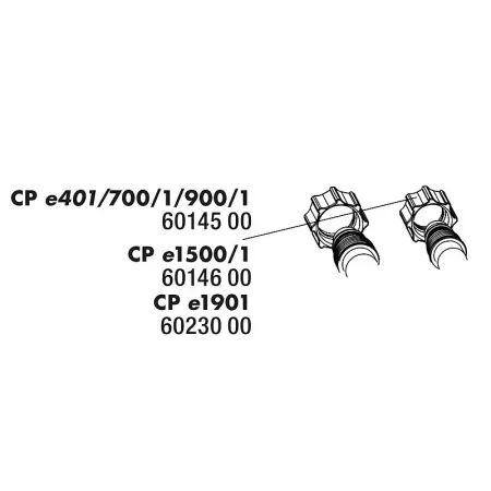 JBL Cristalprofi csőszorító bilincs e400/401/402, e700/701/702, e900/901/902 (2 db)