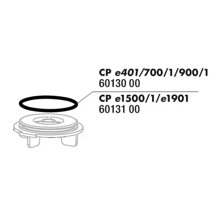 JBL Cristalprofi tömítőgyűrű a rotorfedélhez e400/401/402, e700/701/702, e900/901/902