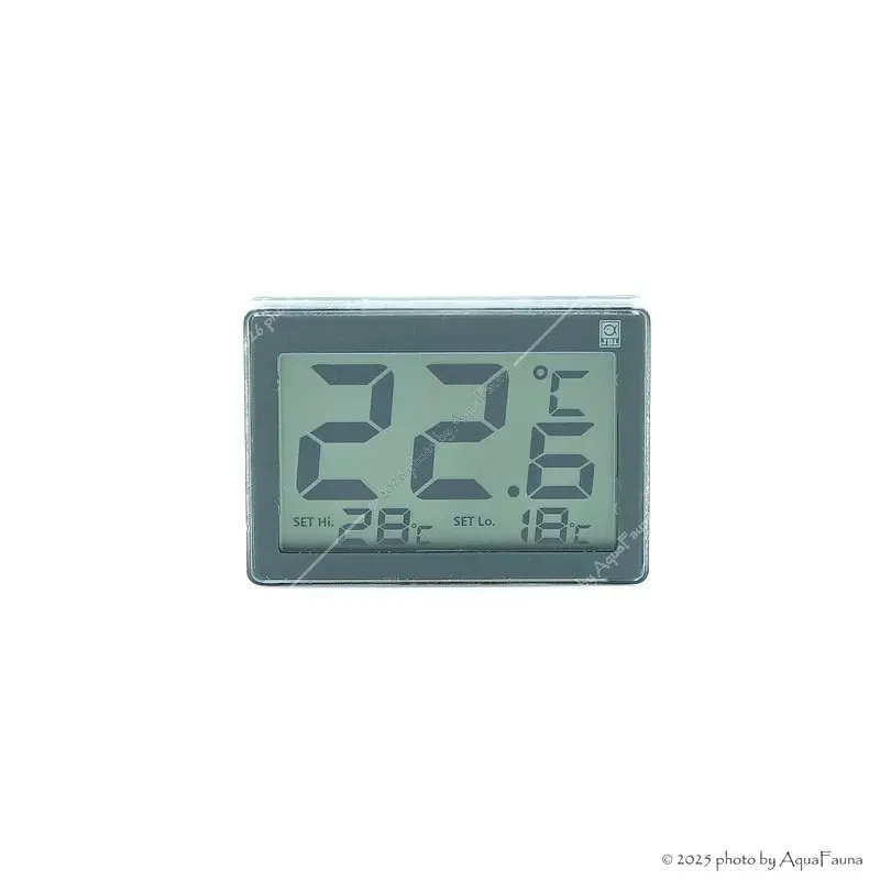 JBL DigiScan Tube Aquarium Thermometer - Digitális akvárium hőmérő riasztó funkcióval