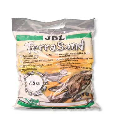 JBL TerraSand natur-fehér - terrárium homok 7,5 kg