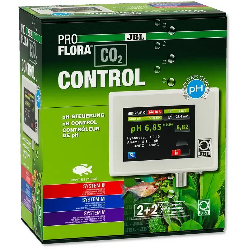 JBL ProFlora CO2/pH Control 12V Touch - Érintőképernyős CO2 rendszer vezérlő