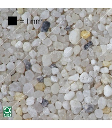 JBL Sansibar RIVER 5 kg - természetes akvárium talaj - durva szemű