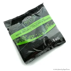 AquaEl Decoris Black - Akvárium dekorkavics (fekete) 2-3 mm (1 kg)