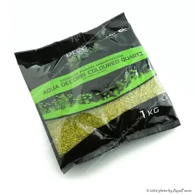 AquaEl Decoris Yellow - Akvárium dekorkavics (sárga) 2-3 mm (1 kg)