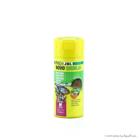 JBL Pronovo Cichlid Grano M 250 ml click - granulált eleség sügérfélék részére