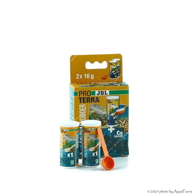 JBL Proterra Calcium Powder 2x25 ml - Ásványi kiegészítő eledel minden hüllő számára