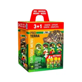 JBL Proterra Tortoise Menu 3x250 ml +1x250 ml - 4 féle ételválaszték minden teknősnek