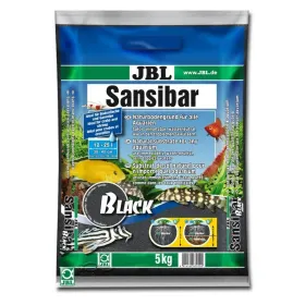 JBL Sansibar DARK (BLACK) 5 kg - természetes akvárium talaj - fekete
