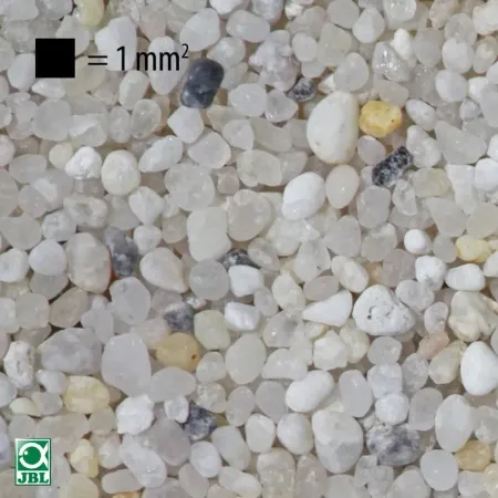JBL Sansibar RIVER 5 kg - természetes akvárium talaj - durva szemű
