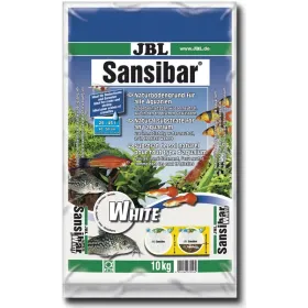 JBL Sansibar WHITE 10 kg - természetes akvárium talaj - fehér