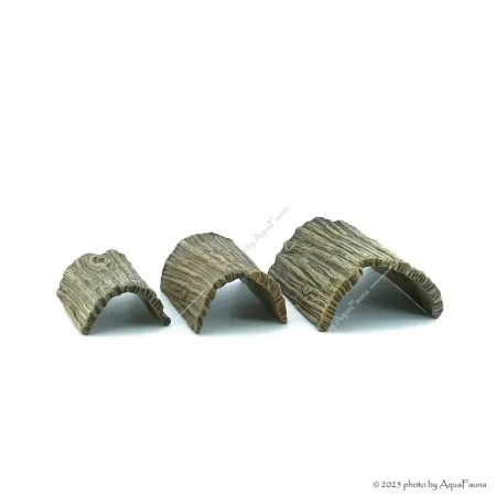 Kerámia fél fatörzs M (19 cm)