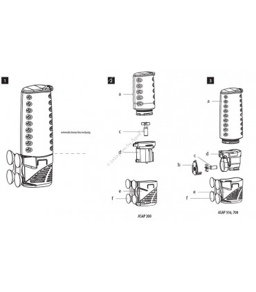 AquaEl ASAP Filter 700 belső szűrő