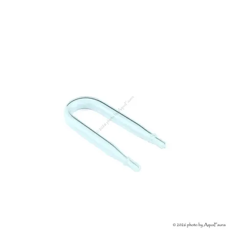 Levegőcső - CO2 cső U csatlakozó (üveg) - 10 mm
