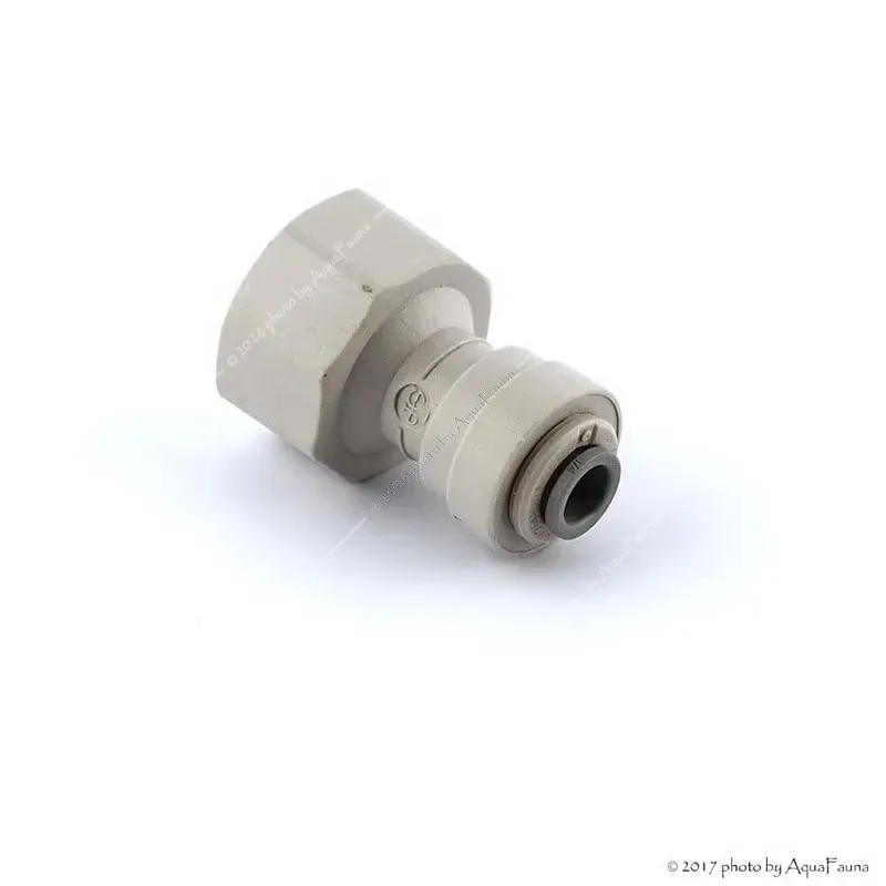 Ozmó csatlakozó - bekötő idom műanyag 1/2" belső menet - 1/4 " Quick gyorscsatlakozós