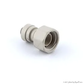Ozmó csatlakozó - bekötő idom műanyag 1/2" belső menet - 1/4 " Quick gyorscsatlakozós