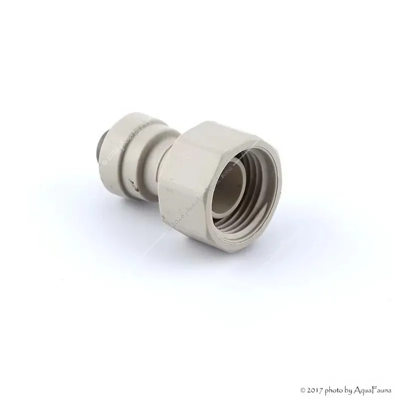 Ozmó csatlakozó - bekötő idom műanyag 1/2" belső menet - 1/4 " Quick gyorscsatlakozós
