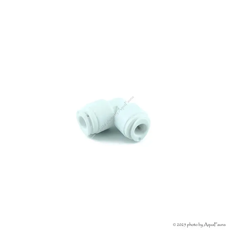 Ozmó csatlakozó - könyök - 1/4" Quick x 1/4" - Quick gyorscsatlakozós