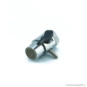 Ozmó csatlakozó - útváltó csap 1/4" tömlővéges (fém)