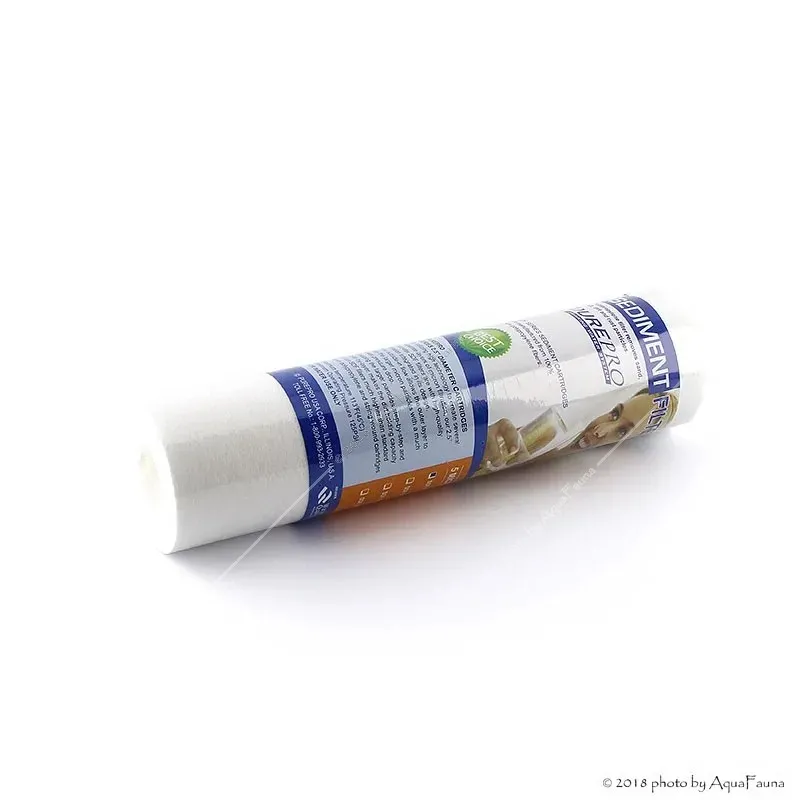 Ozmó előszűrő - PurePro 5 mikronos polipropilén (PP) mechanikai szűrőbetét 10"x2,5"