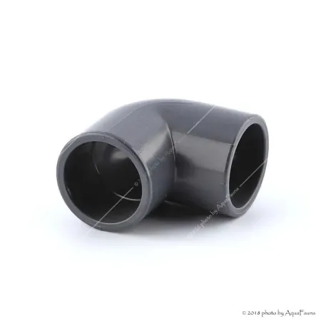 PVC 90° könyök idom 32 mm-es csőhöz
