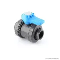PVC hollanderes gömbcsap, 20 mm-s csőhöz