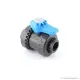 PVC hollanderes gömbcsap, 16 mm-s csőhöz