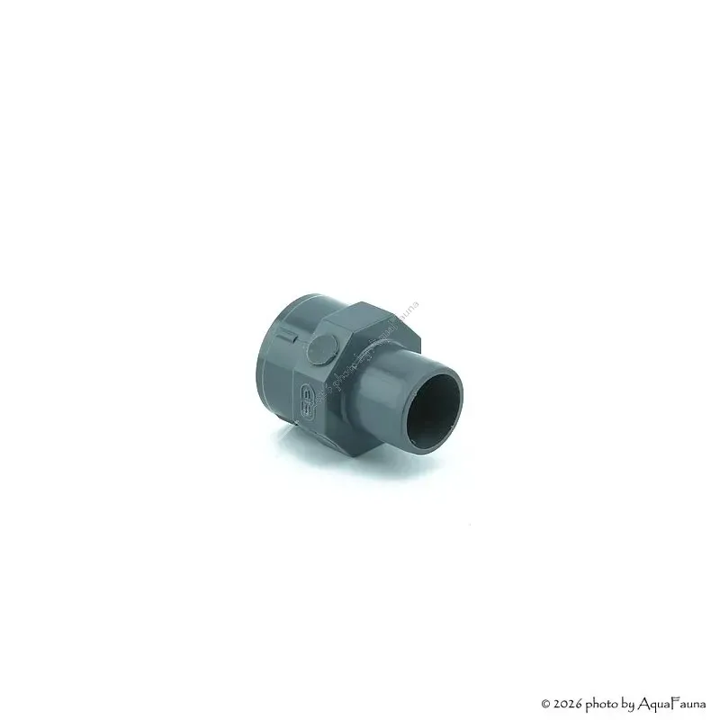PVC karmantyú 20/16 mm-es csőhöz, 1/2" belső menettel