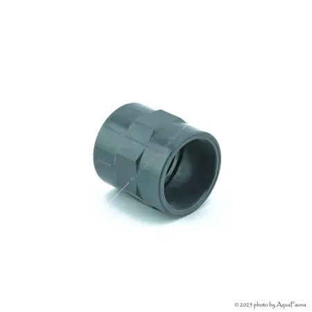 PVC karmantyú 50/40 mm-es csőhöz, 1 1/4" belső menettel