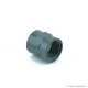 PVC karmantyú 50/40 mm-es csőhöz, 1 1/4" belső menettel