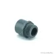 PVC karmantyú 50/40 mm-es csőhöz, 1 1/4" külső menettel