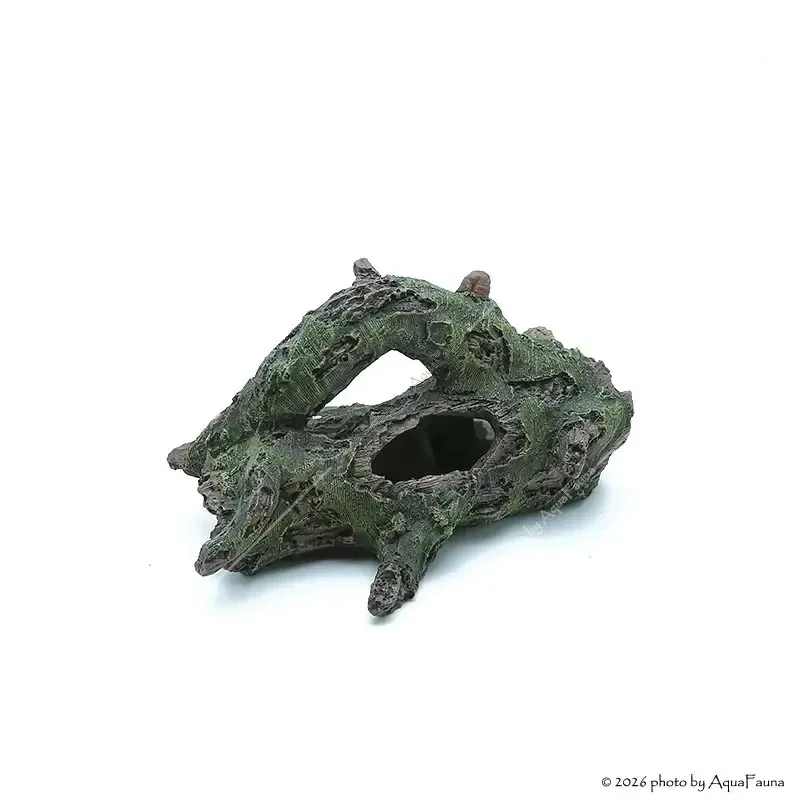 Akvárium dekor - fatörzs (16,5x10,5x9 cm)