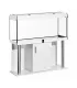 Diversa Comfort 120 x 50 szett - fekete (LED világítással)