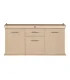 Diversa Solid bútor 160 x 60 - fekete