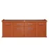 Diversa Solid bútor 200 x 80 - fekete