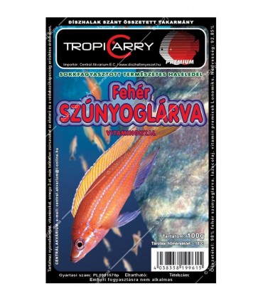 Fagyasztott Fehér szúnyoglárva - 100g