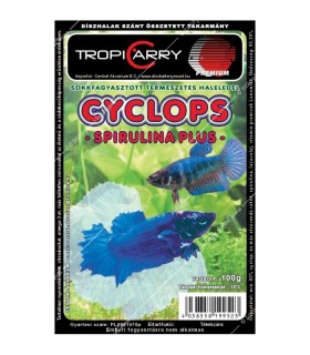 TropiCarry Cyclops spirulina plusz - 100 g