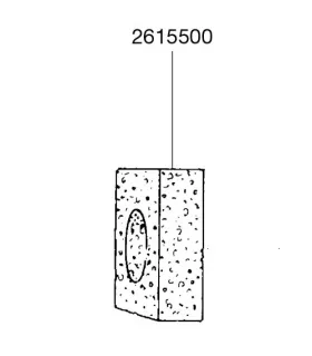 Eheim 1250 durva szivacs (2 db) (2615500)