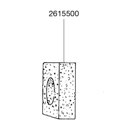 Eheim 1250 durva szivacs (2 db) (2615500)