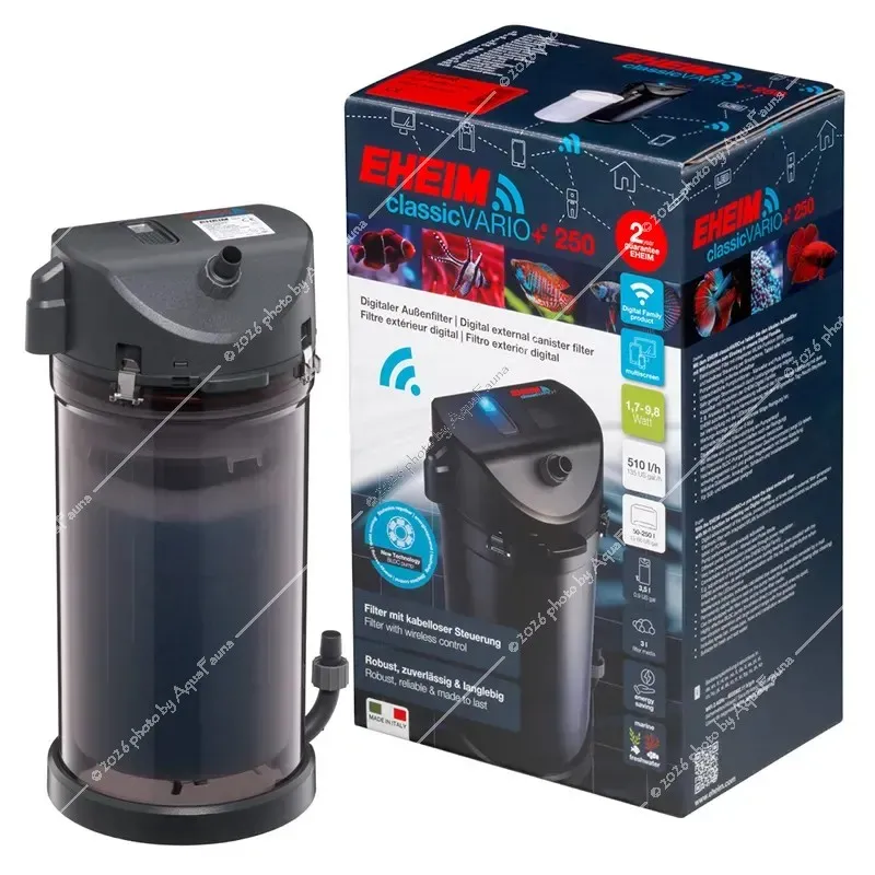 Eheim classicVARIO+e 250 szűrő szivacs töltettel (2214020)
