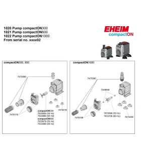 Eheim compactON 300 vízpumpa (1020220)