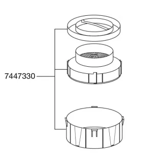 Eheim Ecco Pro 130/200/300 (2032/2034/2036) előszűrő tálca szűrőtartállyal és tetővel (7447330)