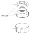 Eheim Ecco Pro 130/200/300 (2032/2034/2036) előszűrő tálca szűrőtartállyal és tetővel (7447330)