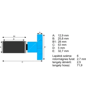 Eheim Powerline 2048 Rotor, (tengellyel) 50 Hz (7645950)