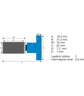 Eheim Professionel 4+ 350/600, Professionel 3 2073/2075 rotor (7603330)
