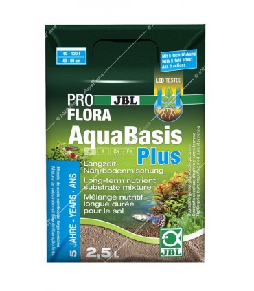 JBL ProFlora Aquabasis Plus 2,5 liter - akvárium táptalaj