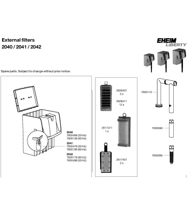 Eheim Liberty 75 akasztós szűrő (2040020)