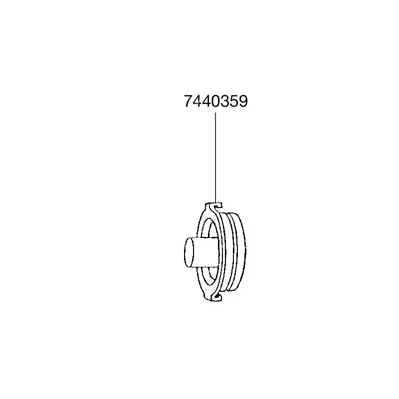 Eheim Powerline 2048 Szivattyúfedél tengelykupakkal (7440359)