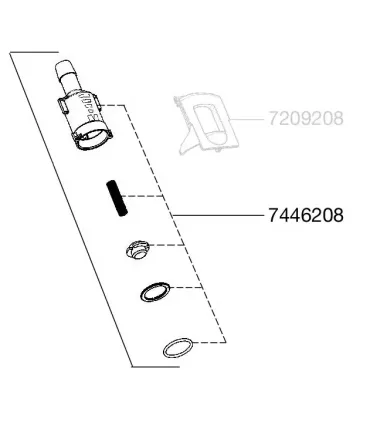 Eheim Professionel 3 2080 Komplett kijelző (ház, rugó, úszó és tömítő) (7446208)
