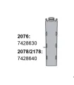 Eheim Professionel 5e 700, 3e 2078 elválasztófal tömítőgyűrűvel (7428640)