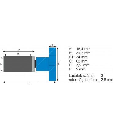 Eheim Professionel 4+ 350/600, Professionel 3 2073/2075 rotor (7603330)